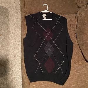 Black Sweater Vest